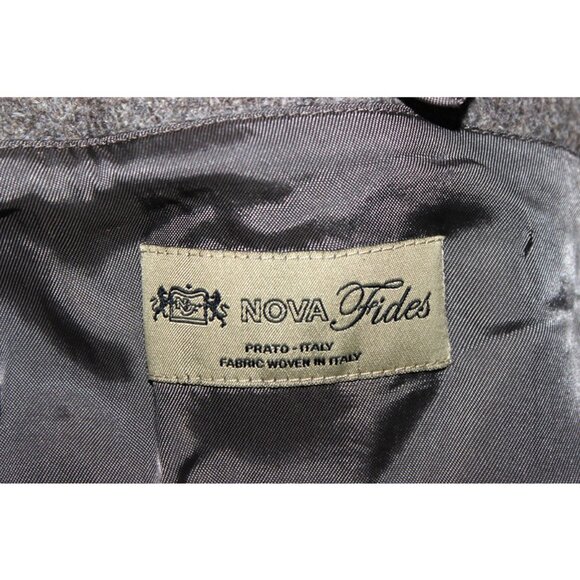 H&M Premium - Oversized Italian Wool Coat in Taupe (XL) - Picture 9 of 11